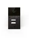 De FT600VC-2 is een videofoon met 2 sip accounts, zwart geanodiseerd en beschikt over 2 drukknoppen en kleuren camera. De meegeleverde behuizing laat toe het toestel zowel op-als inbouw te plaatsen. 216x116mm.
