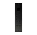 Access keypad zwart alu stand alone 2 relays + wiegand+ Proxi flush-mounted 55x211x25mm
