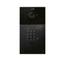 Doorphone Entry, black,1 Button and keypad, camera (only for expansion of a kit) 216x116mm