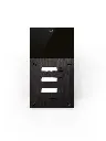 The FT600SIP-3 is an intercom with 2 sip accounts, black anodized and has 3 push buttons. The supplied housing allows the device to be placed both on- and flush-mounted. 216x116mm.