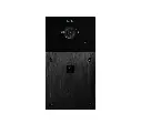 The FT600SIPVC is a videophone with 2 sip accounts, black anodized and has 1 push button and color camera. The supplied housing allows the device to be placed both on- and flush-mounted. 216x116mm.