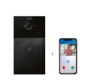 Videokit Plug & Play: Buitenpost 1 knop zowel in-als opbouw 216x116mm + 4xApp licentie