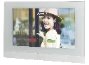7" monitor, white, only in combination with FT800 series in apartment projects