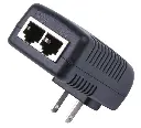 POE injector AC/DC 350mA for normal socket. This allows the FT600W/FT30CC indoor station to be powered by POE, allowing it to function via both LAN and WIFI.