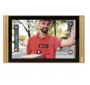 10" Android universal SIP indoor video unit, bronze gold