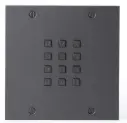 Clavier d'accès bronze mat, autonome (via FT25KINT) et Wiegand, 143x143mm