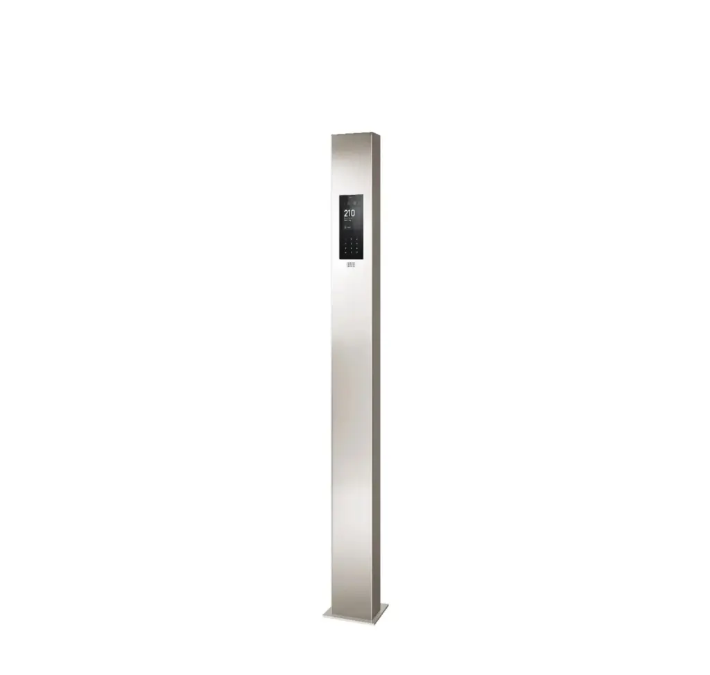 Colonne design en acier inoxydable pour FT800 Wizard Prestige, 190x17x10 cm