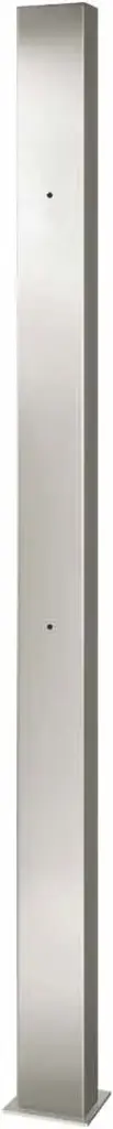 Universal stainless steel design column, 250x17x10 cm