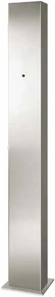 Universele inox RVS designzuil, 150x17x10 cm