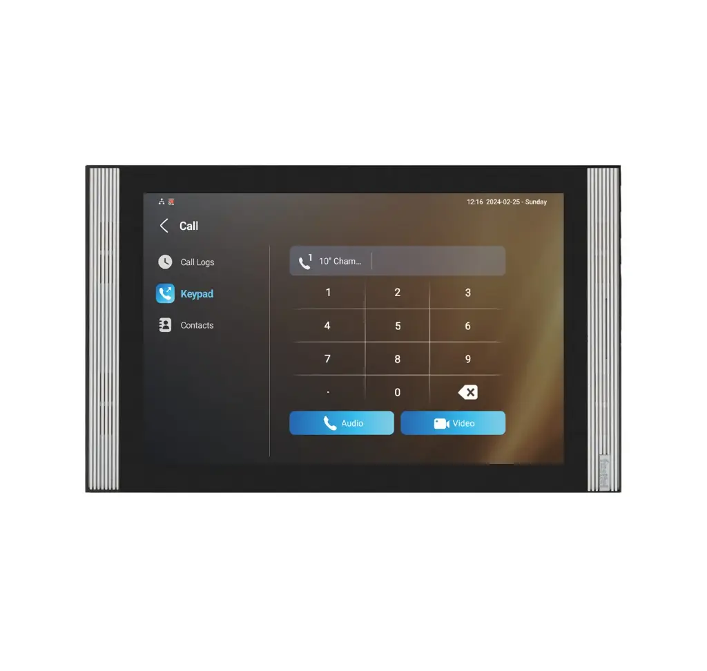 10" Android universele SIP video binnenpost, wit