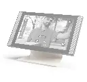 Desk foot for FTW30CC, white aluminium