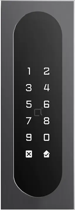 FT26K keypad/Badgereader: 1 relay, Optional 2 security relays, Wiegand and Cloud