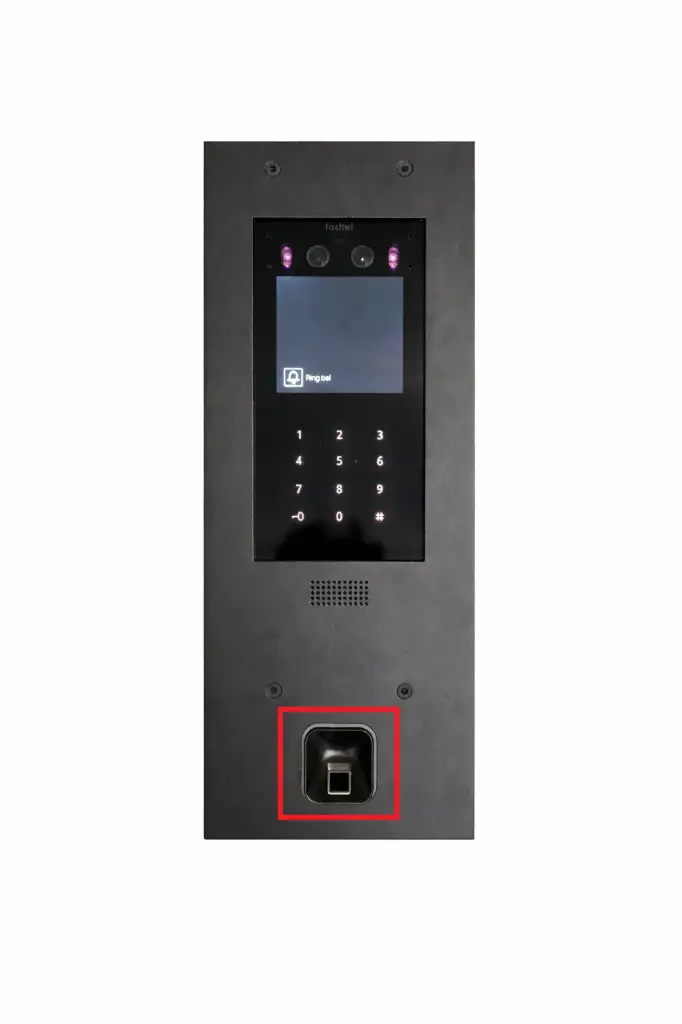 Ekey vingerlezer zonder kader+module 2 relais