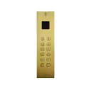 Access keypad bronze goud stand alone 2 relays + wiegand+ Proxi flush-mounted 55x211x25mm