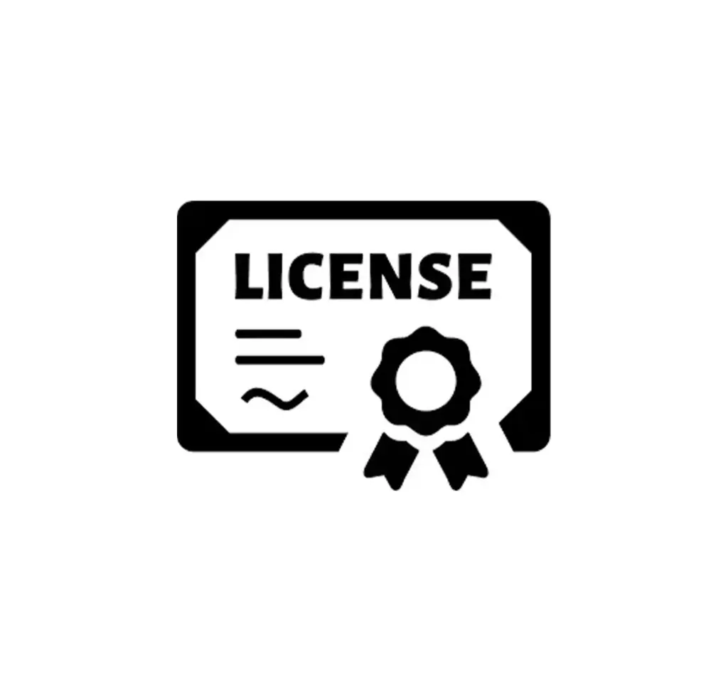 Eenmalige licentie voor gebruik app toegangscontrole (optioneel)