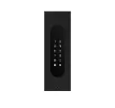 Codeklavier/Badgelezer/Bluetooth/NFC: 1 relais, Wiegand en Cloud.  Bronze mat, inbouw, 62x188x30 mm