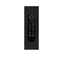 Codeklavier/Badgelezer/Bluetooth/NFC/QR lezer: 1 relais, Wiegand en Cloud.  Bronze mat, inbouw, 62x188x30 mm