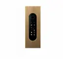 Clavier d'accès/Lecteur badge/Bluetooth/NFC/Lecteur QR: 1 relais, Wiegand et Cloud.  Bronze rustique, encastré, 62x188x30 mm