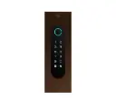 Clavier d'accès/Lecteur badge/Bluetooth/NFC/Lecteur QR: 1 relais, Wiegand et Cloud.  Bronze rustique, encastré, 62x188x30 mm