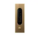 Acces keypad/Badge reader/Bluetooth/NFC/QR reader: 1 relay, Wiegand, bell button and Cloud.  Bronze rustic, flush mounted, 62x211x30 mm