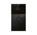 De FT600VC-2W is een 2-draads videofoon met 2 sip accounts, zwart geanodiseerd en beschikt over 1 drukknop en kleuren camera. De meegeleverde behuizing laat toe het toestel zowel op-als inbouw te plaatsen. 216x116mm.