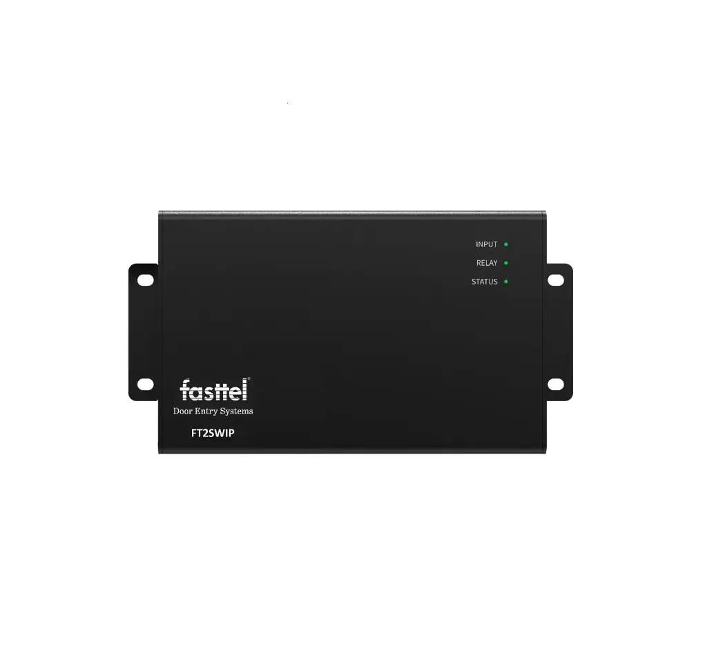 IP module 2 web relays voor de FT600/FT800-series. Om de 2 relais in de buitenpost uit te breiden en/of voor een verhoogde veiligheid.