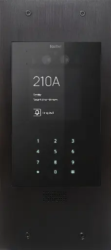 [FT800KVC-L] Wizard Prestige, color cam, keypad, black alu, 349x154mm