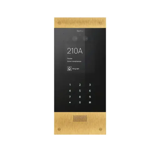[FTBG800KVC] Wizard Prestige, color cam, keypad, bronze gold, 280x124mm