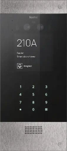 [FTG800KVC] Wizard Prestige, color cam, keypad, grey alu, 280x124mm