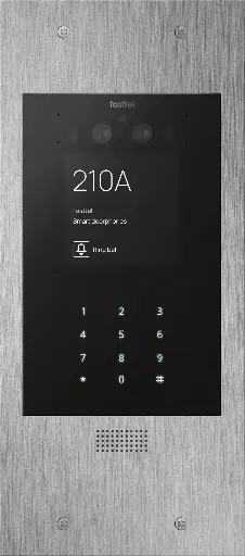 [FTG800KVC-L] Wizard Prestige, color cam, keypad, grey alu, 349x154mm