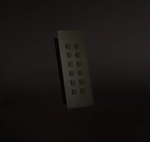 FTBM23K | Access keypad Bronze fusil stand alone 2 relays + Wiegand surface mounted 51x136x25mm
