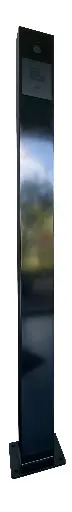 [FT600AZL] Registration column for FT600 or FT600K videophone outdoor station. Finished in black structure matt RAL9005 with dimensions 1700x140x80mm