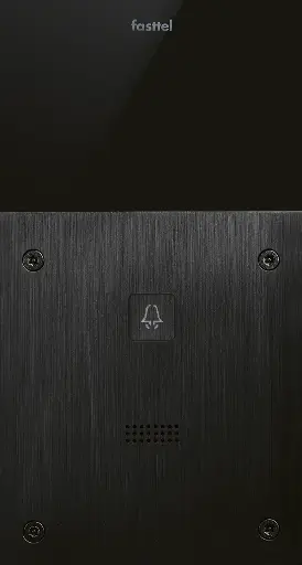 [FT600SIP] The FT600SIP is an intercom with 2 sip accounts, black anodized and has 1 push button. The supplied housing allows the device to be placed both on- and flush-mounted. 216x116mm.