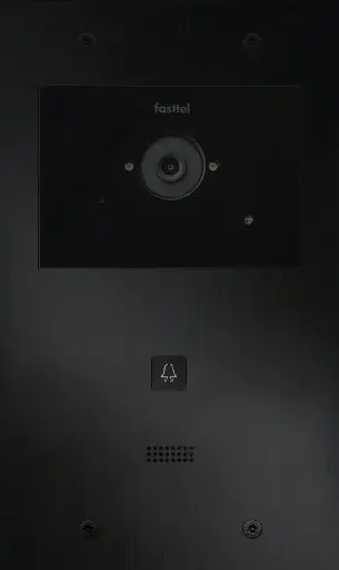 [FT600SIPVC-M] De FT600SIPVC-M is een videofoon met 2 sip accounts, zwart geanodiseerd en beschikt over 1 drukknop en kleuren camera. 263x154mm.