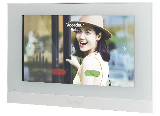 [FT600W] 7" SIP indoor monitor, wit, Wifi