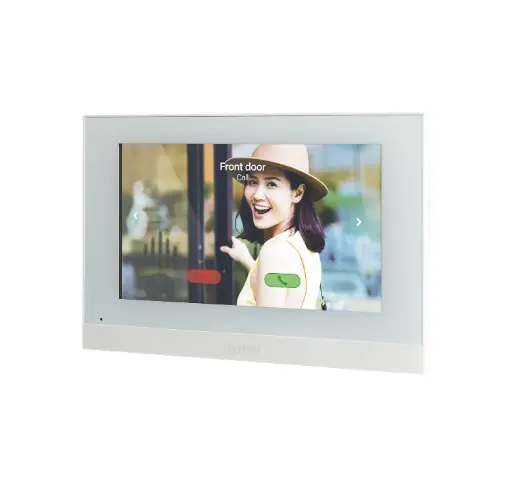 [FT600WA] Moniteur 7", blanc, uniquement en combinaison avec la série FT800 dans les projets d'appartements