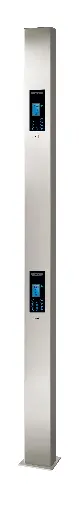 [FTEMPEROR-B] Stainless steel design column for 2x FT800 Wizard Prestige, 250x17x10 cm