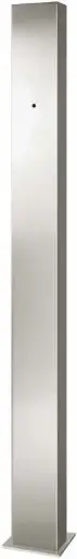 [FTEMPEROR-U] Universele inox RVS designzuil, 190x17x10 cm