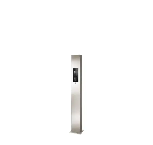 FTEMPERORS | Stainless steel design column for FT800 Wizard Prestige, 150x17x10 cm