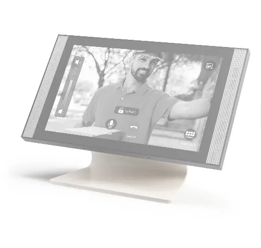 FTW30CCDESK | Desk foot for FTW30CC, white aluminium