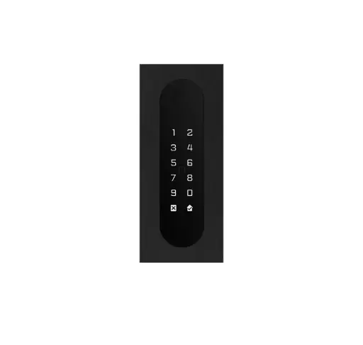 [FTBM26KF] Acces keypad/Badge reader/Bluetooth/NFC: 1 relay, Wiegand and Cloud.  Bronze matt, flush mounted, 62x188x30 mm